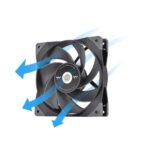 Thermaltake SWAFAN GT12 Silent Performance 120mm PC Cooling Fan – Black - Image 2