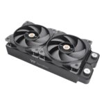 Thermaltake SWAFAN GT12 Silent Performance 120mm PC Cooling Fan – Black