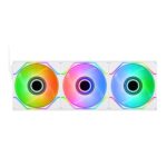 Thermaltake CT EX Premium Reverse Flow 120mm Cooling Fans with ARGB – Snow White - Image 4