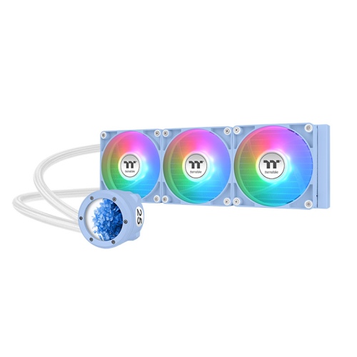 Thermaltake TH240 V2 ARGB 240mm Liquid CPU Cooler – Hydrangea Blue
