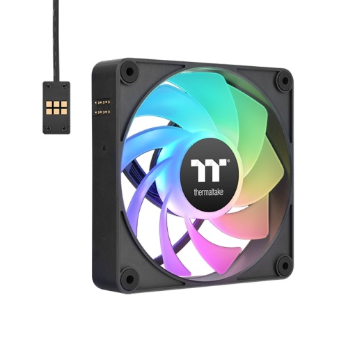 Thermaltake CT140 EX Magnetic Daisy-Chain Reverse Airflow Cooling Fans – Black