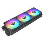 Thermaltake CT120 EX Premium 120mm Reverse Airflow RGB Cooling Fan Set – Black - Image 2