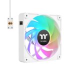 Thermaltake CT140 EX Premium 140mm PWM Cooling Fan Set with ARGB – White