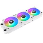 Thermaltake CT140 EX Premium 140mm PWM Cooling Fan Set with ARGB – White - Image 2