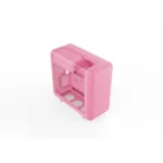 HYTE X50 Modern Performance Mid-Tower Gaming Case – Strawberry Milk - Image 4