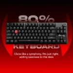 daWg HighKEY 373 Mechanical Gaming Keyboard – Smooth Red Switches - Image 4