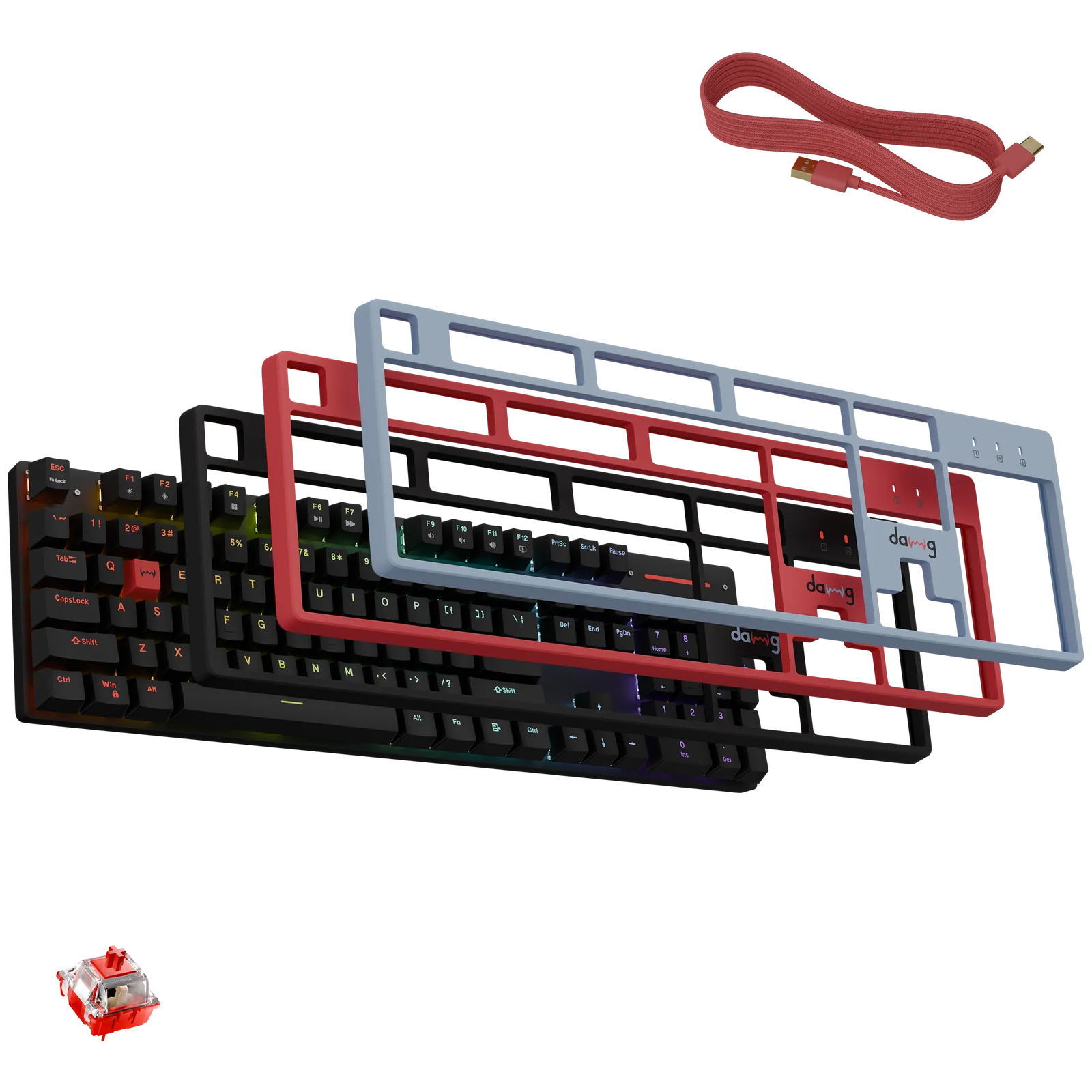 daWg-highkey-685-pic-1_8ef992a2-cc1e-4090-bd4a-378eec3f3e5c daWg HighKEY 685 Mechanical Gaming Keyboard – Red Switches