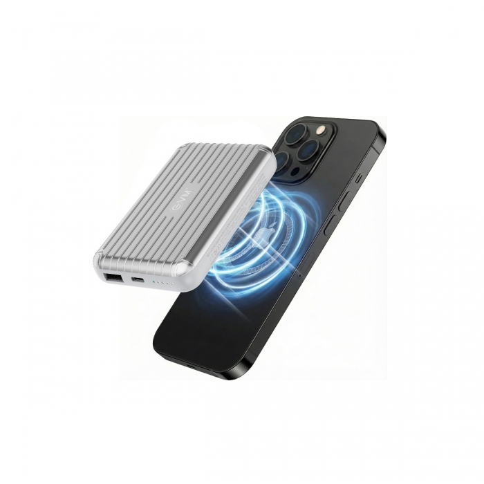 EVM P0502 10000mAh EnMag 17 Portable Power Bank SILVER
