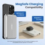 EVM P0502 10000mAh EnMag 17 Portable Power Bank SILVER - Image 4
