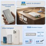 EVM P0502 10000mAh EnMag 17 Portable Power Bank SILVER - Image 3