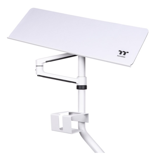 Thermaltake Ergonomic Keyboard & Mouse Tray for Simulation Cockpit – Snow White