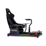 Thermaltake GF500 Professional Flight Simulation Cockpit – Adjustable Gaming Flight Station