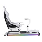 Thermaltake GF500 Aluminum Flight Simulator Cockpit – Immersive Aviation Gaming Setup – White - Image 4
