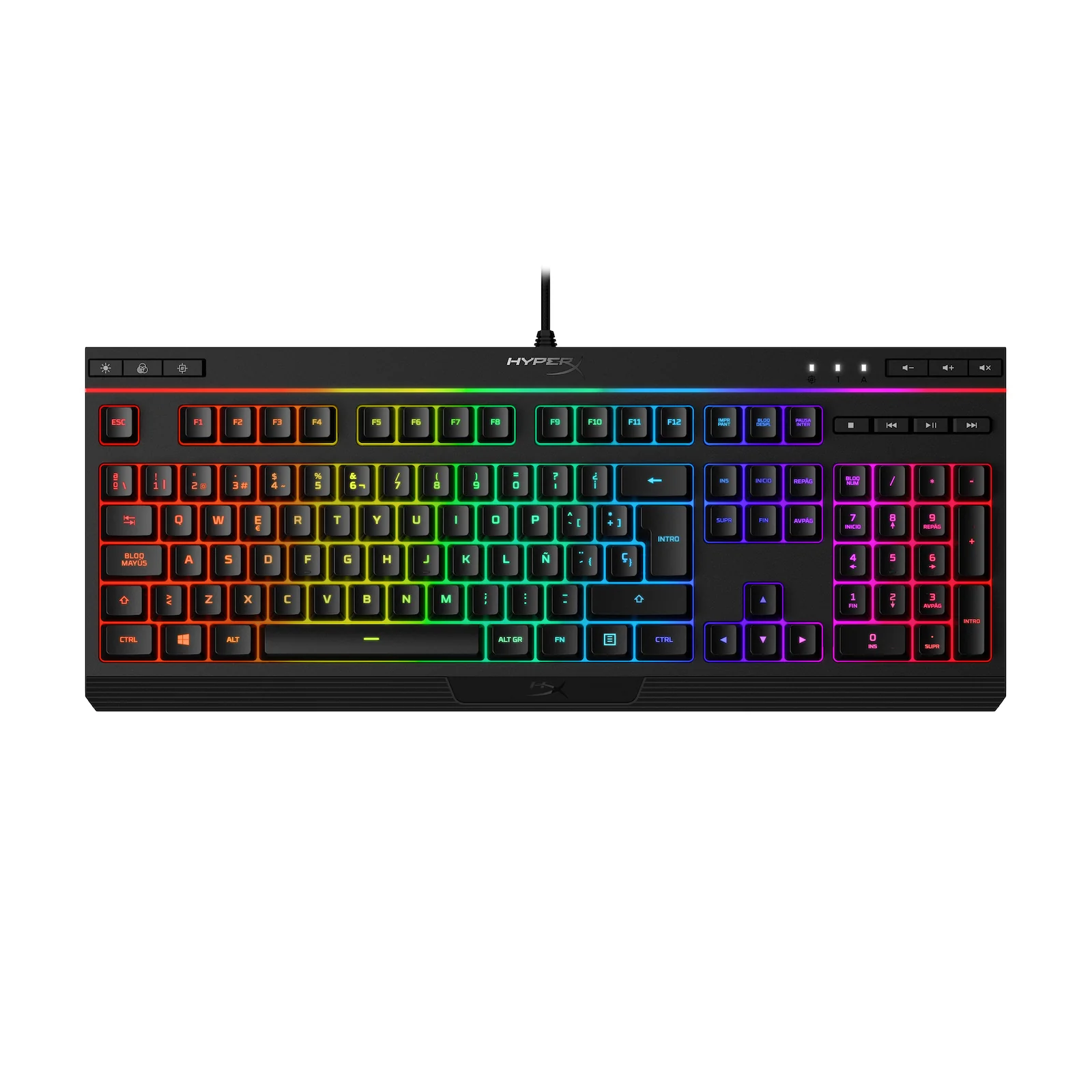 HyperX Alloy Core RGB Membrane Gaming Keyboard - Image 5