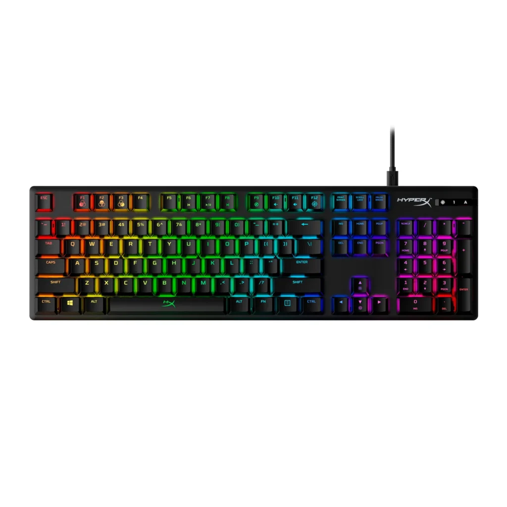 HyperX Alloy Origins Red Linear Switch Gaming Keyboard – US Layout