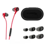 HyperX Cloud Earbuds II Wired Gaming Earbuds – Red
