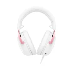 HyperX Cloud III Gaming Headphones – Wired Over-Ear Headset – White/Pink - Image 5