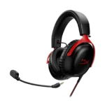 HyperX Cloud III Pro Gaming Headset – Signature Comfort – Black/Red - Image 3
