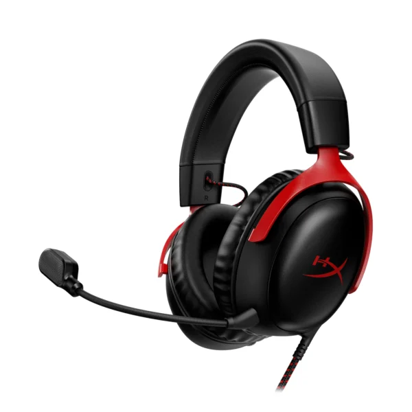 HyperX Cloud III Pro Gaming Headset – Signature Comfort – Black/Red