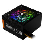 GAMDIAS KRATOS E1-500 500W 80 Plus ARGB Power Supply