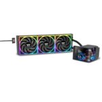 Thermaltake MAGCurve 360 Ultra LCD Display CPU Liquid Cooler – Black Edition