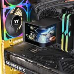 Thermaltake MAGCurve 360 Ultra LCD Display CPU Liquid Cooler – Black Edition - Image 5