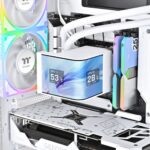 Thermaltake MAGCurve 360 Ultra ARGB 360mm Liquid CPU Cooler – Snow White - Image 5