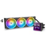 Thermaltake MAGFloe 420 Ultra ARGB 420mm Liquid CPU Cooler – Black