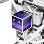 Thermaltake MINECUBE 360 Ultra 360mm ARGB CPU Cooler – Quad 3.95" LCD | Snow White - Image 5