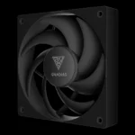Gamdias Notus M1-1201 120mm PWM Cabinet Cooling Fan (Black) - Image 3