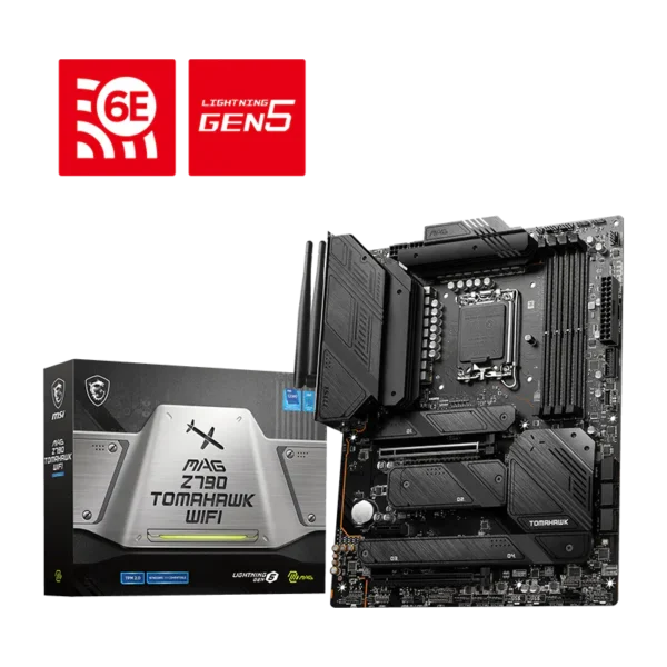 MSI MAG Z790 TOMAHAWK WIFI DDR5 ATX Motherboard for Intel 12th, 13th & 14th Gen Processors