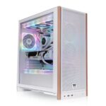 Thermaltake CA-11J-00M6WN-00 Modern Showcase Gaming PC Cabinet (Snow White)