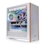 Thermaltake CA-11J-00M6WN-00 Modern Showcase Gaming PC Cabinet (Snow White) - Image 4