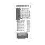Thermaltake CA-11J-00M6WN-00 Modern Showcase Gaming PC Cabinet (Snow White) - Image 2