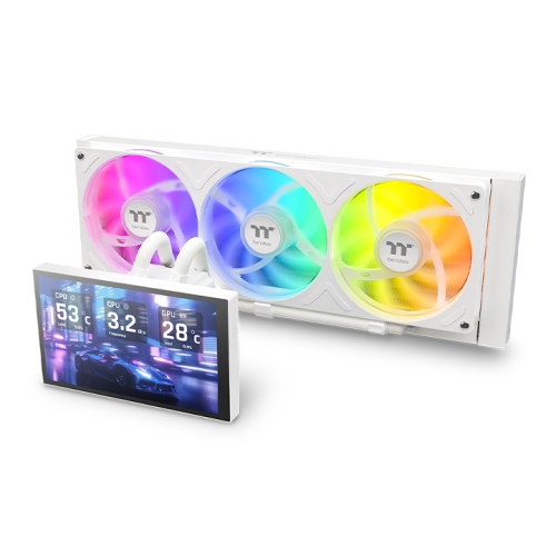THERMALTAKE ST360 ULTRA WHITE – Pure Design Extreme Cooling Power