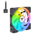 Thermaltake SWAFAN EX12 120mm High-Performance ARGB Fan with Reverse Blade Design – Black