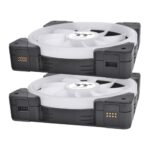 Thermaltake SWAFAN EX12 120mm High-Performance ARGB Fan with Reverse Blade Design – Black - Image 4