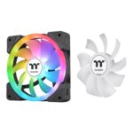Thermaltake SWAFAN EX12 120mm High-Performance ARGB Fan with Reverse Blade Design – Black - Image 2