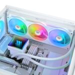 Thermaltake TH240 V3 ARGB Sync 240mm Liquid CPU Cooler for Gaming PCs – Snow White - Image 3