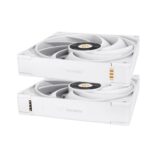 Thermaltake TOUGHFAN EX14 Turbo High Airflow PC Cooling Fans – Snow White