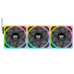 Thermaltake SWAFAN EX12 High-Airflow 120mm RGB Cooling Fan Set – Black - Image 4