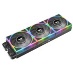 Thermaltake SWAFAN EX12 High-Airflow 120mm RGB Cooling Fan Set – Black - Image 2