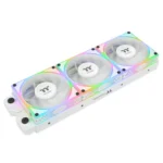 Thermaltake SWAFAN EX12 Magnetic Daisy-Chain PWM ARGB Case Fans – Snow White - Image 3