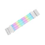 Thermaltake TT Mod RGB Motherboard Power Extension Cable – 24-Pin – White