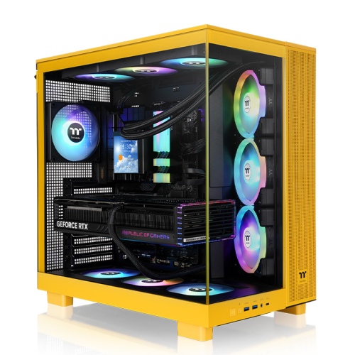 Thermaltake CA-11E-00M4WN-00 High Performance Mid Tower Gaming Cabinet (Bumblebee)