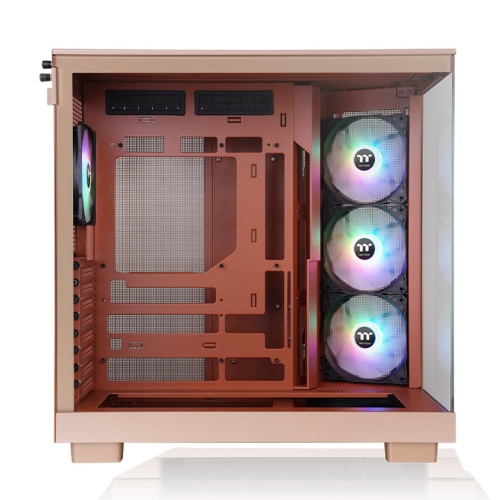 Thermaltake CA-11E-00MGWN-00 High Performance Mid Tower Gaming Cabinet (Gravel Sand)
