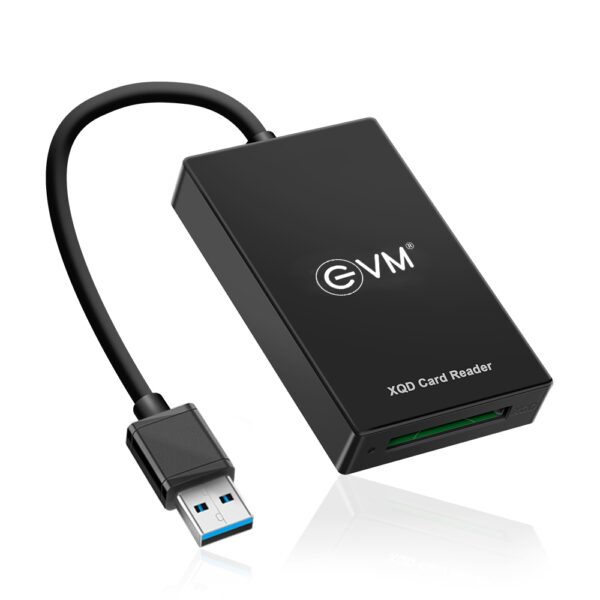 EVM XQD Memory Card Reader USB 3.0 (CR-002) | 5Gbps High-Speed Data Transfer