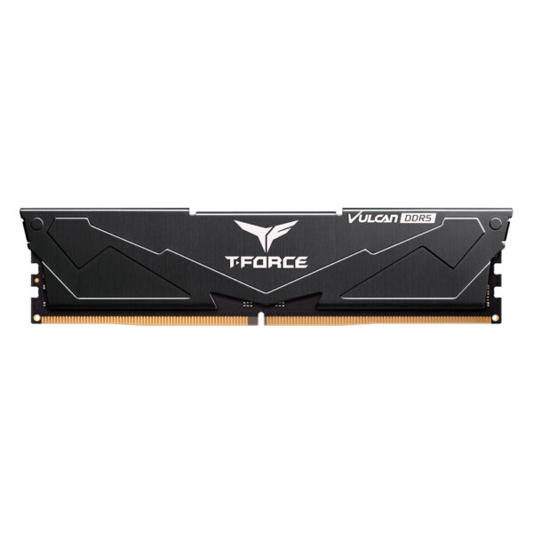 TeamGroup T-FORCE VULCAN DDR5 16GB (1x16GB) 6000MHz CL30 Gaming RAM - Black