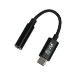 EVM USB-C Adapter Cable Durable Connector Black (CAC-01)