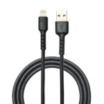 EVM Lightning 8-Pin Fast Charging & Data Sync Cable 1M Black – C-013